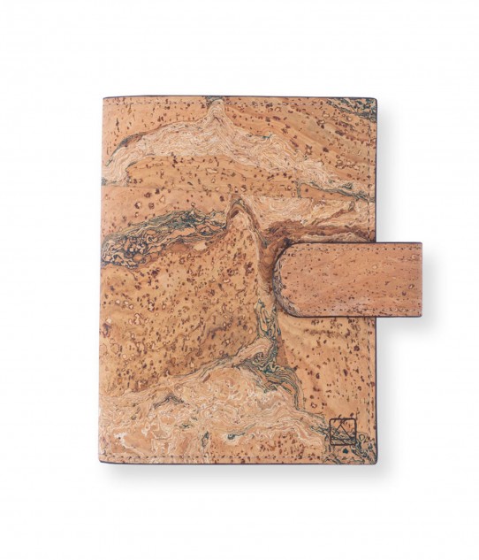 Cedar Passport Sleeve, Made from Cork – Rust