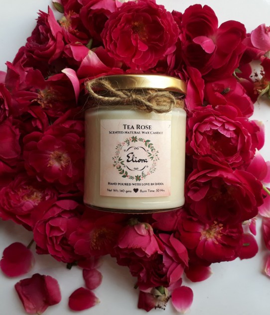 Tearose Scented Candle
