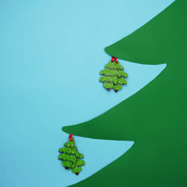 Christmas Tree Hanging - Leaf